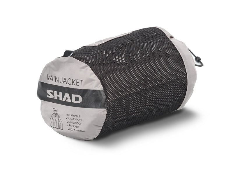 SHAD 100% Waterproof Silver Rain Jacket - Large X0SR55L