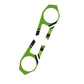PUIG Radikal Yoke Protector Green for Kawasaki ZX-6R 636 09-16 6948V
