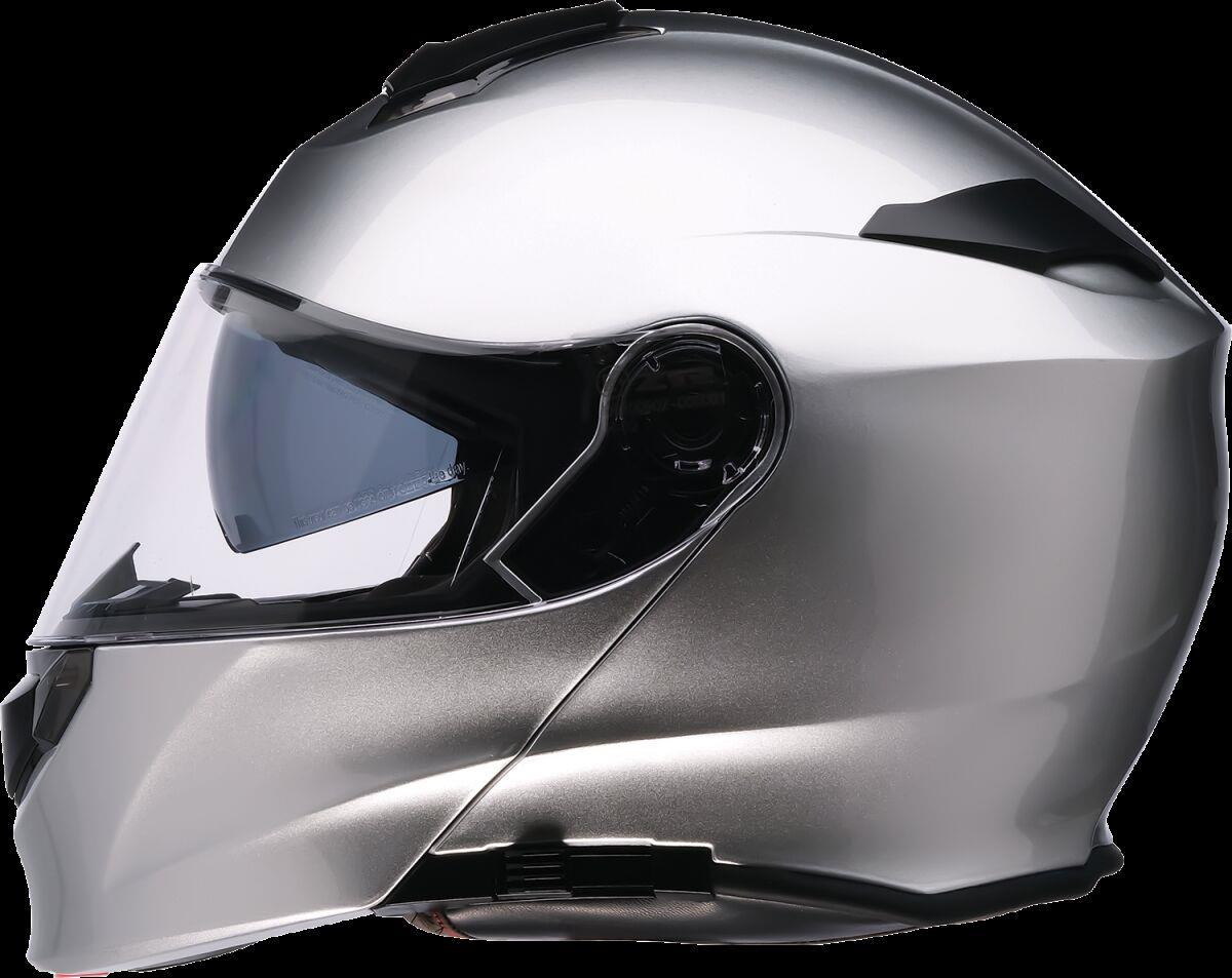 Z1R Solaris 2.0 Silver Motorcycle Helmet