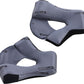 ICON Airflite™ Motorcycle Helmet Cheek Pads Gray 2023 Model