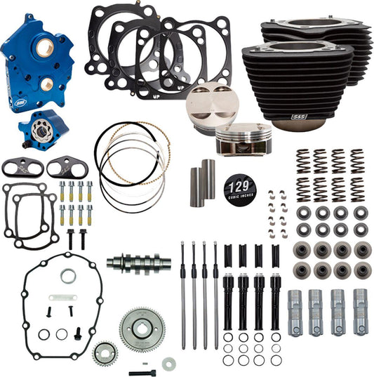 S&S Cycle 129" Power Package For M8 For Harley FLHXS 1868 2017-2023 310-1228C
