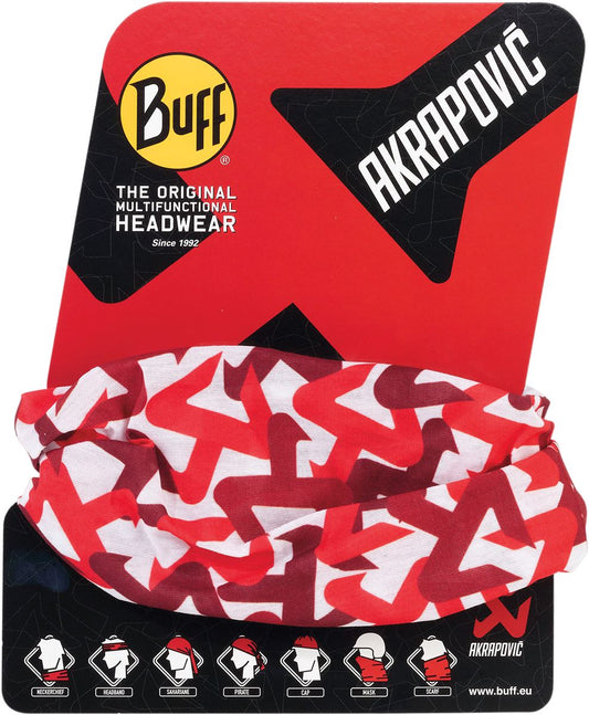Akrapovic Scarf Red White Bandana Unisex Casual One Size 801076