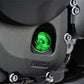 Daytona Bullet Oil Filler Cap M20xP2.5 Green Aluminum with O-ring Easy Open 98402