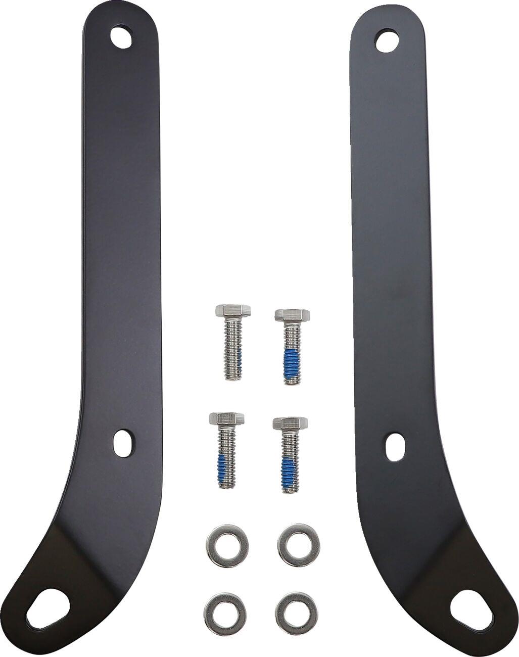 Ciro Tie-Down Brackets For Harley Davidson FLTRK 1868 2015-2024 Black 66101