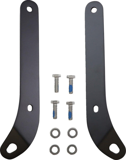 Ciro Tie-Down Brackets For Harley Davidson FLTRK 1868 2015-2024 Black 66101