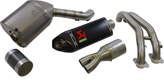Akrapovic Racing Line Exhaust System SS/CF For Aprilia RS 660 20-24 S-A6R4-HAPC