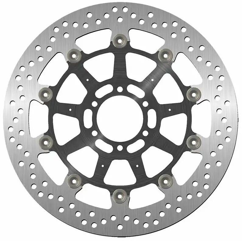 Sbs Stainless Steel Brake Rotor For BMW K 1600 B 2014-2022 Black Silver 5335A