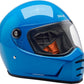 BILTWELL Lane Splitter Blue Motorcycle Helmet