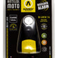 Auvray Disk B-Lock 10 Alarm Stainless Steel Black Disc Lock 120 dB BLA14BYCAUV