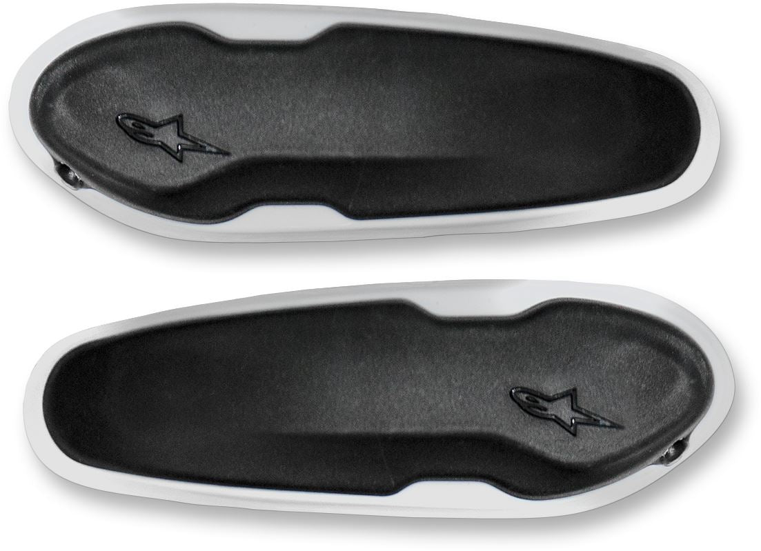 Alpinestars Replacement Boot Toe Sliders Black White