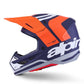 ALPINESTARS SM7 Core Helmet ORAN/BLUE 2025 Model