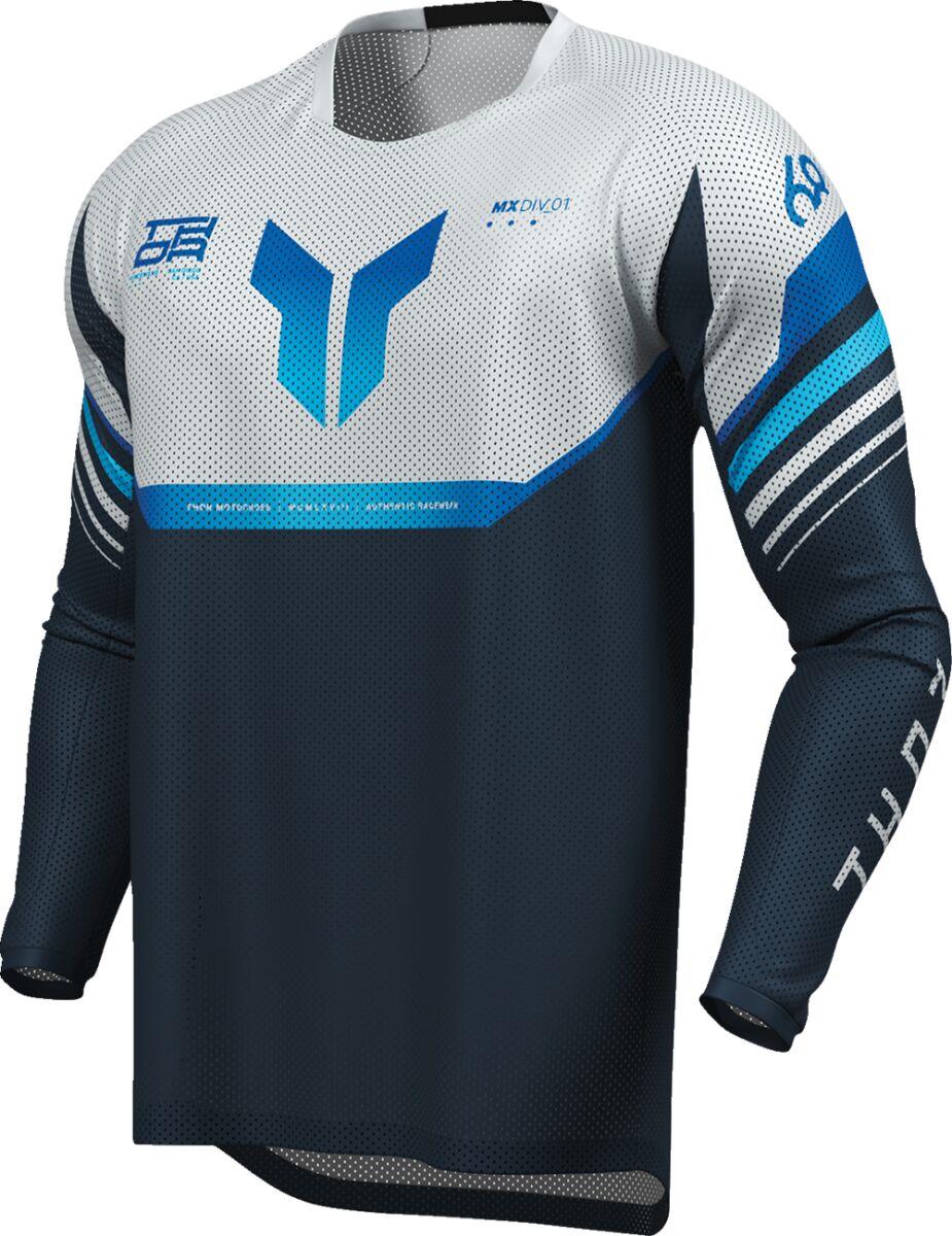 THOR Launchmode Air Raptor Jersey White/Blue