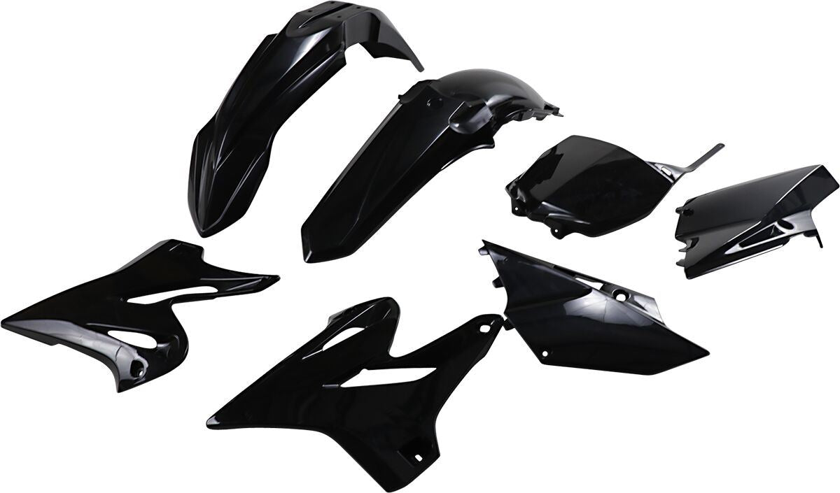 UFO COMPLETE BODY KIT YAMAHA YZ125/250 BLACK YAKIT319-001