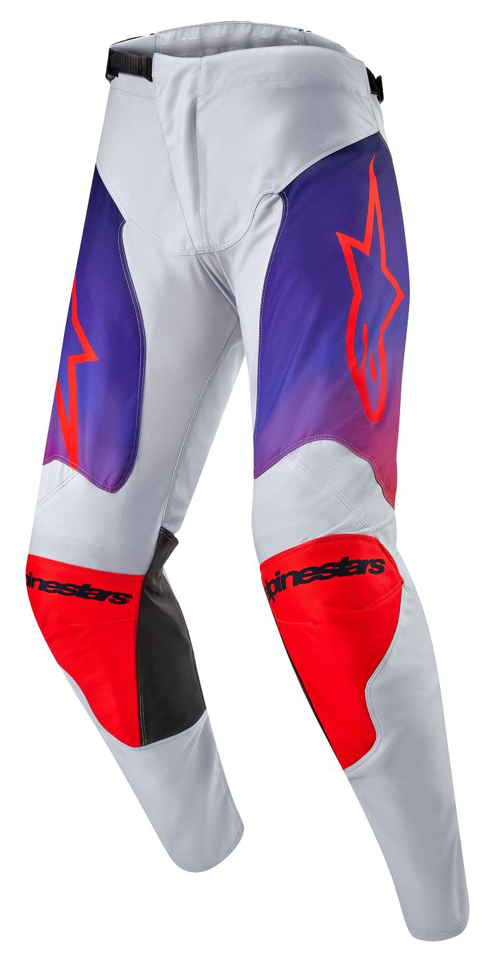 Alpinestars Racer Hoen Pants White Purple Red