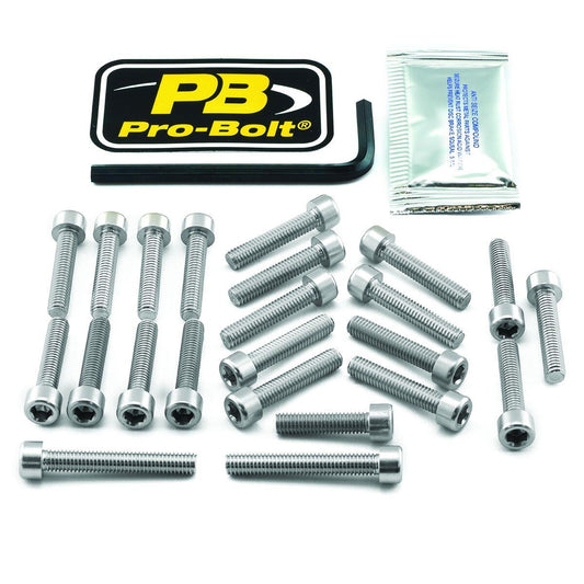 Pro Bolt Aluminium Engine Bolt Kit For Honda CBR 650 F 2014-2018 EHO430S