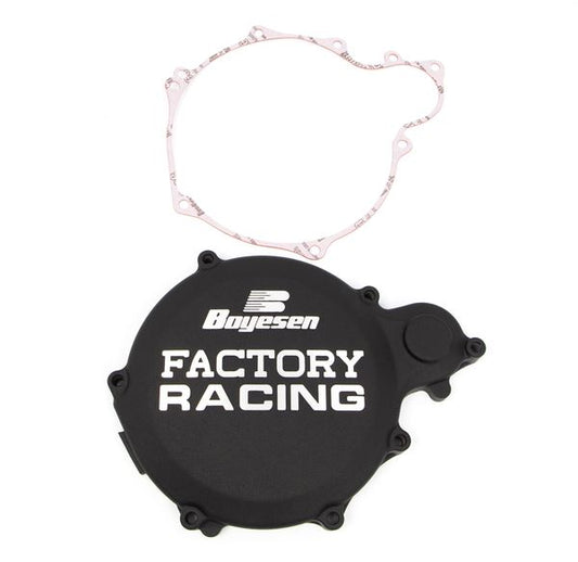 Boyesen Factory Clutch Cover For Yamaha YZ 250 1990-1998 Black Aluminium CC-32B