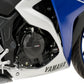 PUIG Engine Cover Track for Championship Black for Yamaha MT-125 15-19 21520N