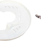 UFO FRONT DISC COVER KIT KAWASAKI KXF250/450 WHITE KA04741-041