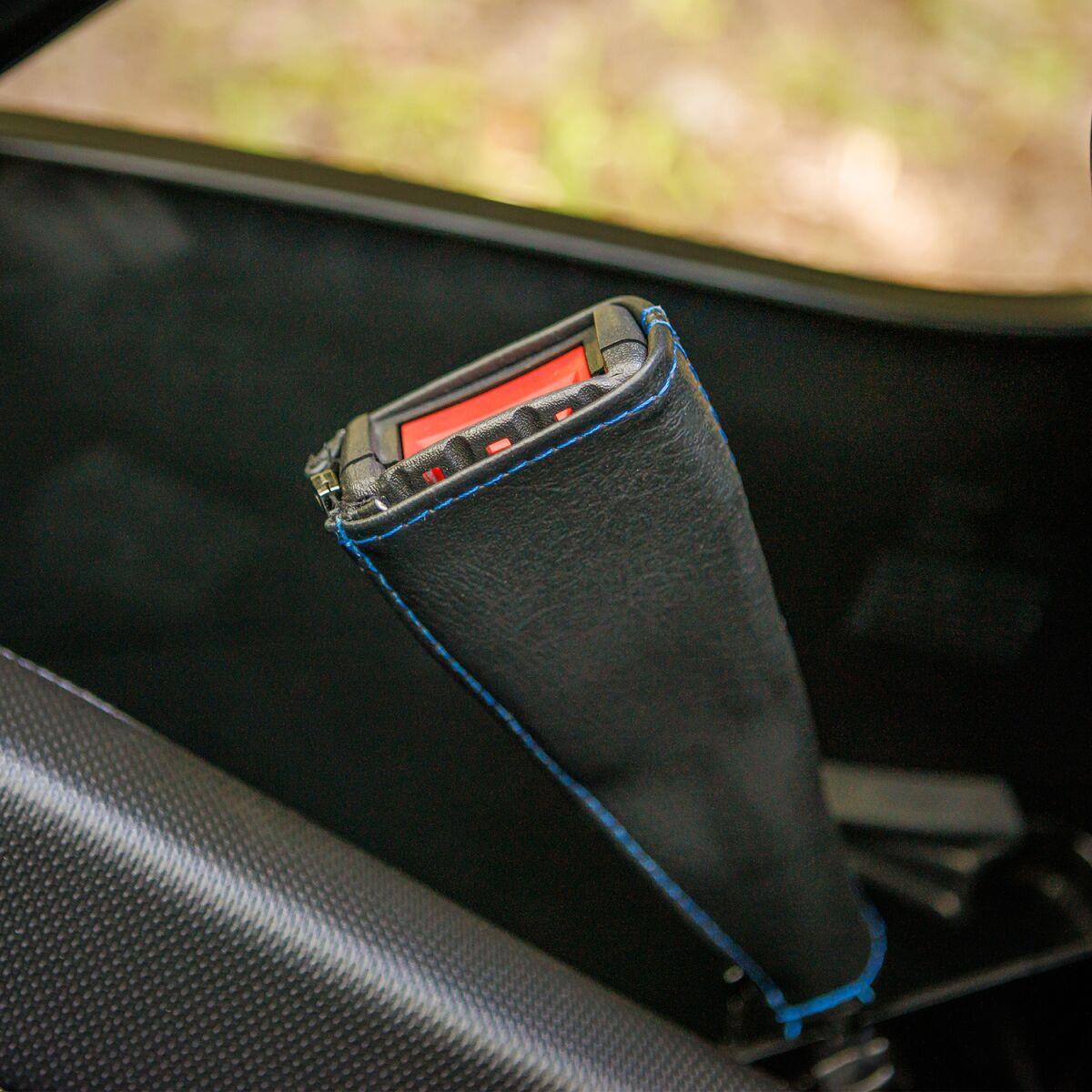 Show Chrome Kaliber Seat Belt Covers For Polaris Slingshot 2000 15-23 H44-5BLUE