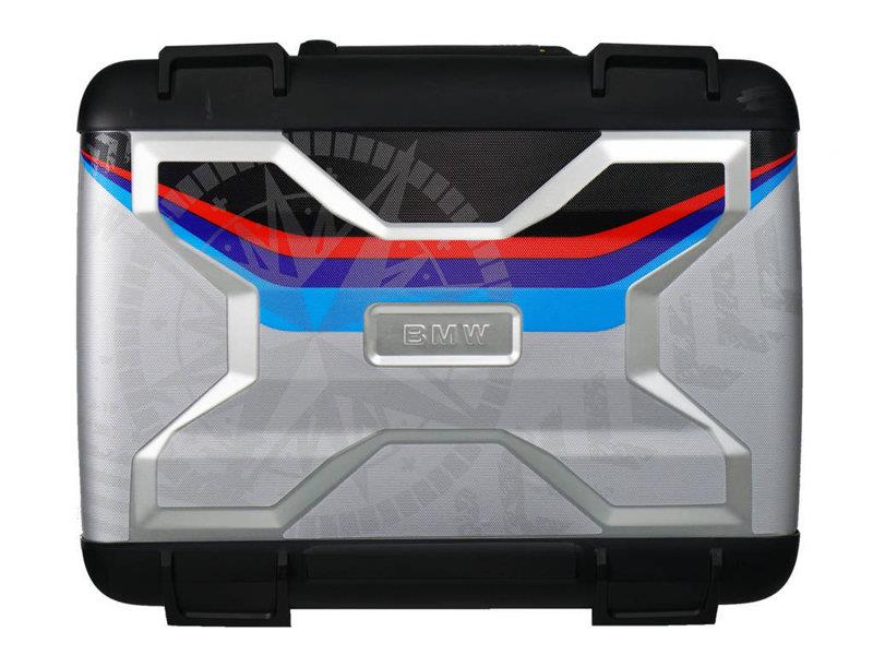 PUIG Side Case Stickers / Decals Black for BMW R1200 GS Adventure 06-18 20227N