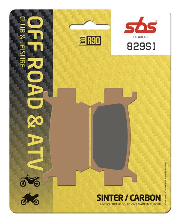 Sbs SI Offroad Sintered Brake Pads For Honda TRX 680 FA 2005-2015 Set of 2 829SI