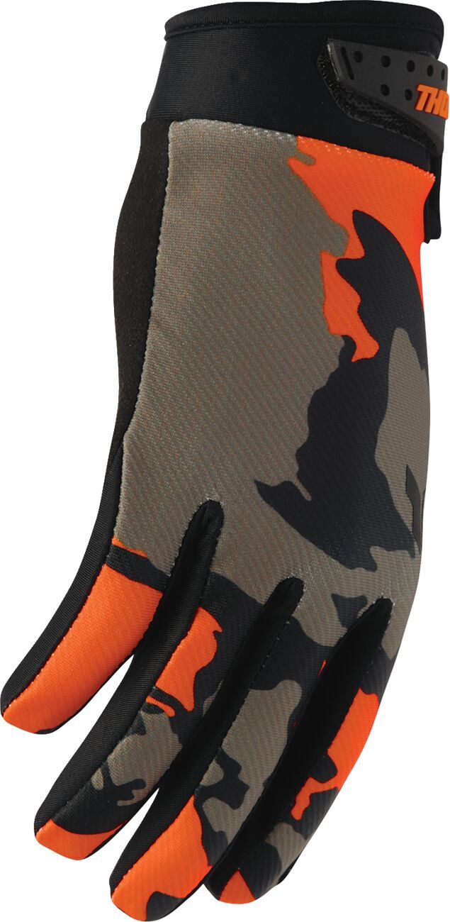 THOR Launchmode Hunter Gloves Orange/Brown/Black