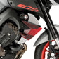 PUIG Naked Downforce Spoilers Red for Yamaha MT-09/SP 17-20 20380R