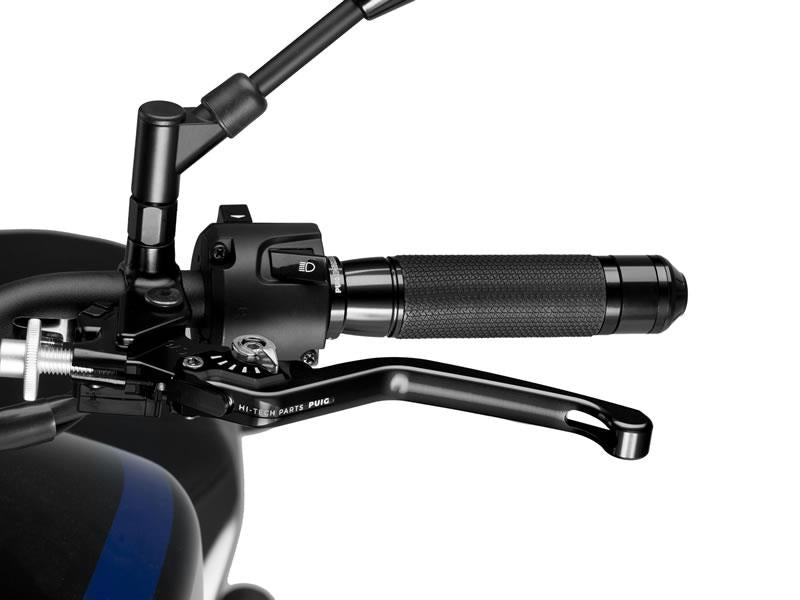 Puig Fixed V3 Clutch (Black Lever With Blue Selector) Silver 5995W