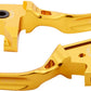 Arlen Ness Method Lever Set Gold For Harley Davidson FLSTFBS 1800 15-17 530-027