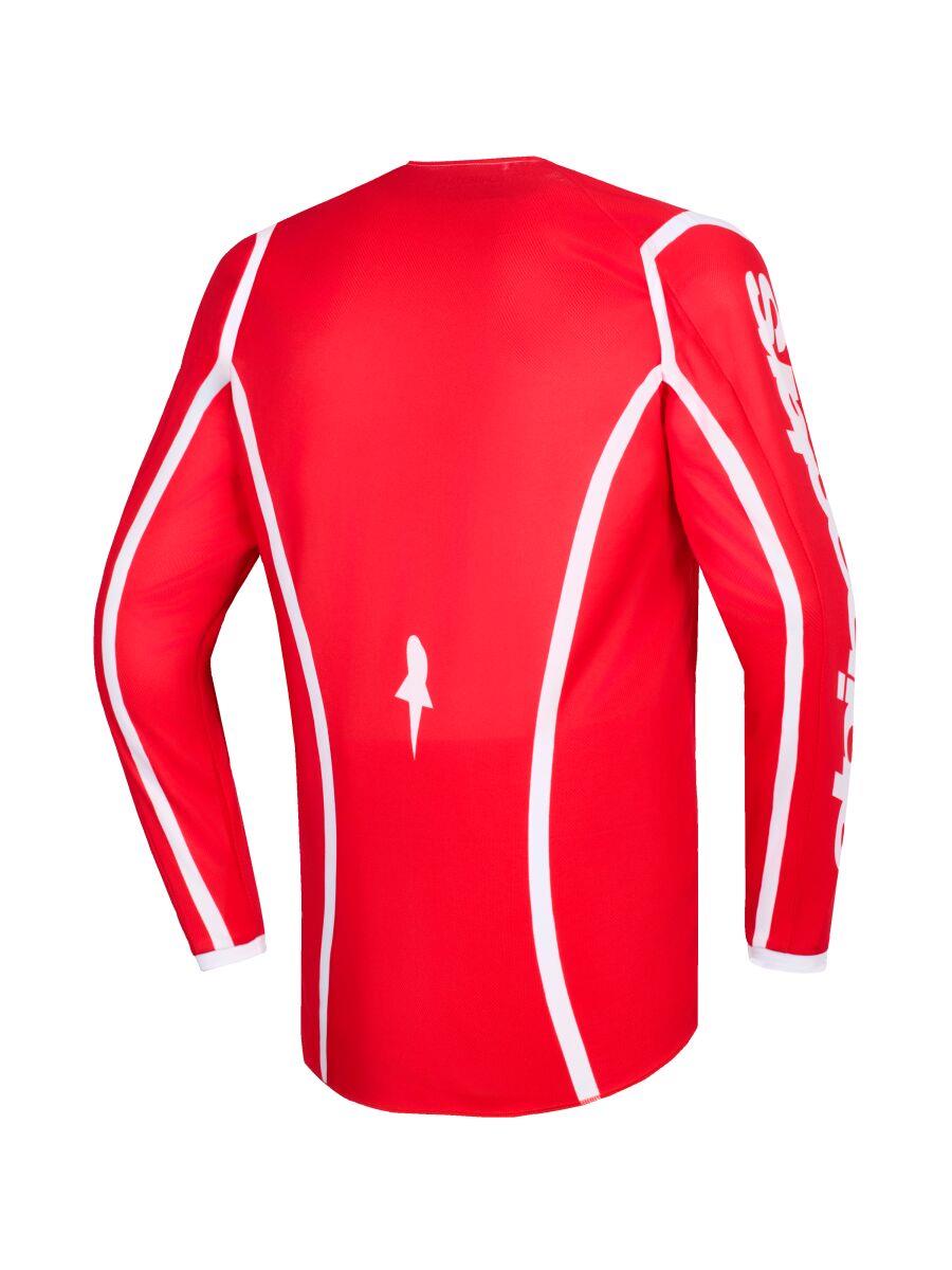 ALPINESTARS Fluid Apex Jersey RED/WHITE 2025 Model