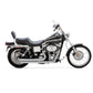 VANCE & HINES Big Shots Staggered Exhaust System Chrome for Harley Davidson DYNA 91-05 17912
