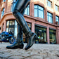 ICON Women's Tuscadero™ Motorcycle Boots Black 2023 Model