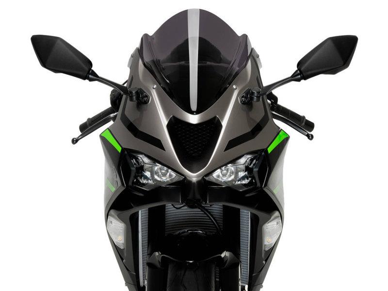 PUIG R-Racer Screen Light Smoke for Kawasaki ZX-6R 636 24-25 21831H