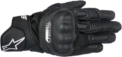 Alpinestars Sp-5 Leather Gloves Black White