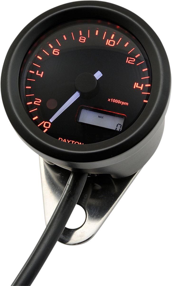 Daytona Velona48 15000RPM Kit With Adapter Speedometer Tachometer 87395