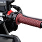 Daytona GRIPPYGRIP GGD-Ninja Grip Red Open Ends Fits 7/8 Handlebar Pair 88666