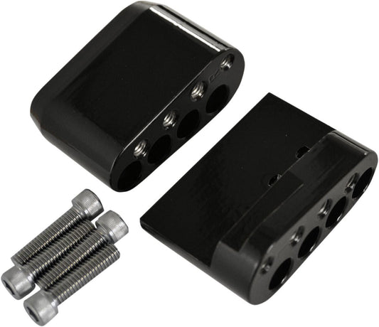 LA Choppers Passenger Floorboard Short Comfort Kit Harley FLHTK 10-22 LA-7090-10