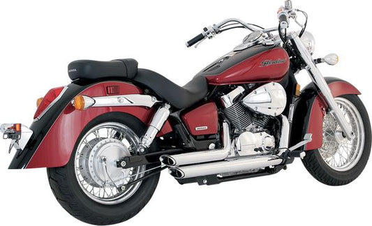 Vance & Hines Shortshots Staggered Exhaust System For Honda VT 750 C 05-16 18419