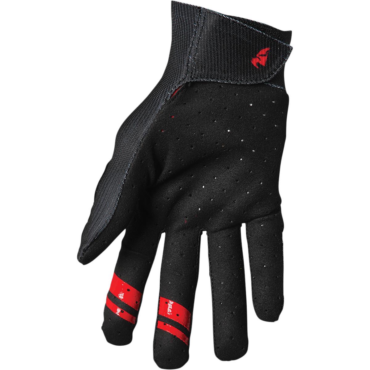 Thor MX Intense Team Gloves Black - Red 2022 Model