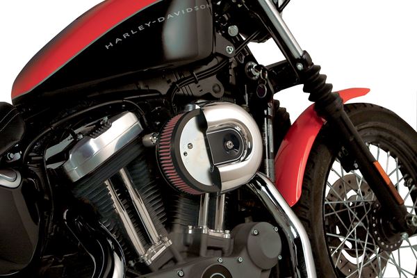 Arlen Ness Big Sucker Air Filter Kit Aluminum Silver For HD XL 883 N 88-22 18-824