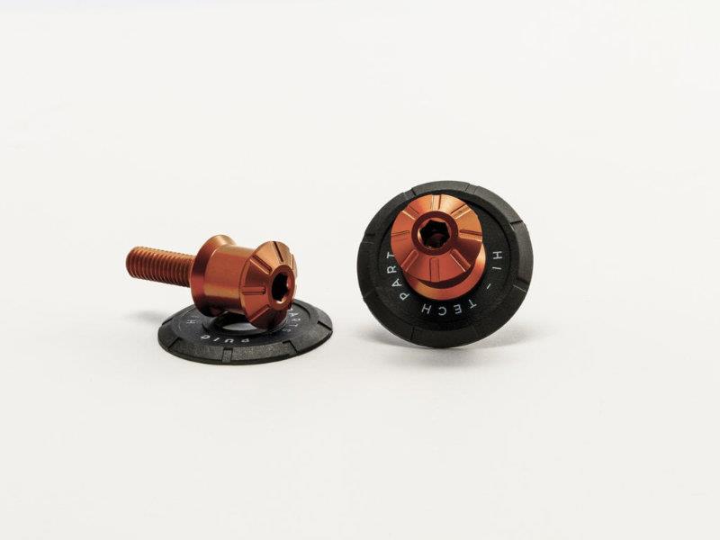 Puig Swing Arm Spool Slider 10mm Orange 5805N