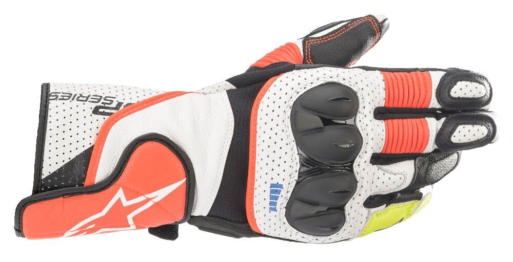ALPINESTARS SP-2 v3 Leather Gloves Red/White