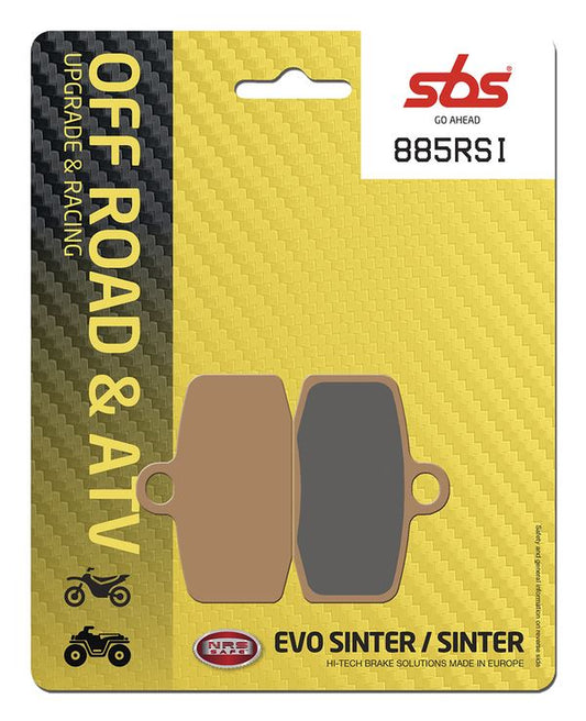 Sbs RSI Offroad Racing Sintered Brake Pads For KTM Freeride E-XC 12-23 885RSI