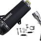 Akrapovic Slip-On Line Scooter Muffler SS Black For Vespa GTS 300 I.E. 05-20 S-VE3SO9-HRSSBL