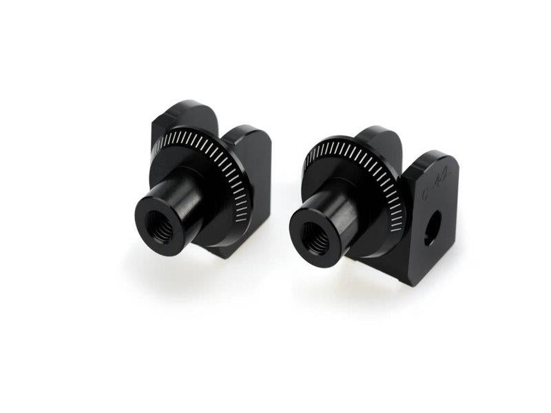 Puig Footpeg Adaptors Black 7306H