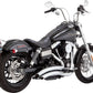 Vance & Hines Big Radius Exhaust System Chrome For HD FXDF 1690 06-17 23371