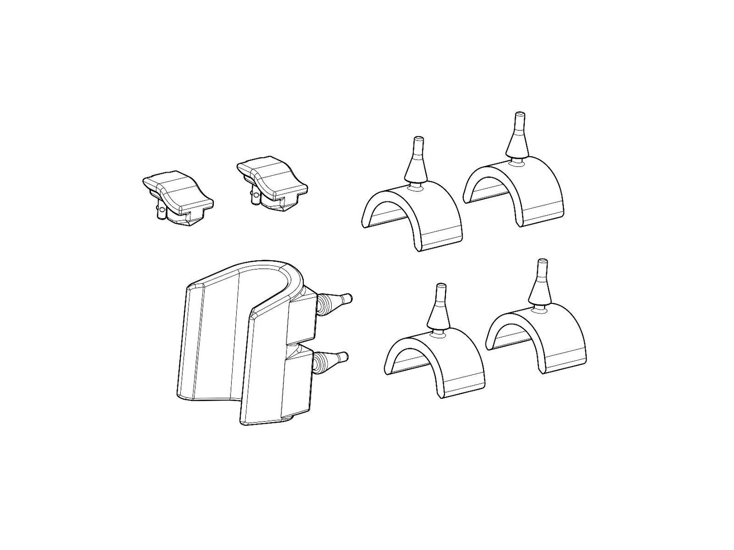 SHAD SPARE PARTS RUBBER SH38X D1B38GOR
