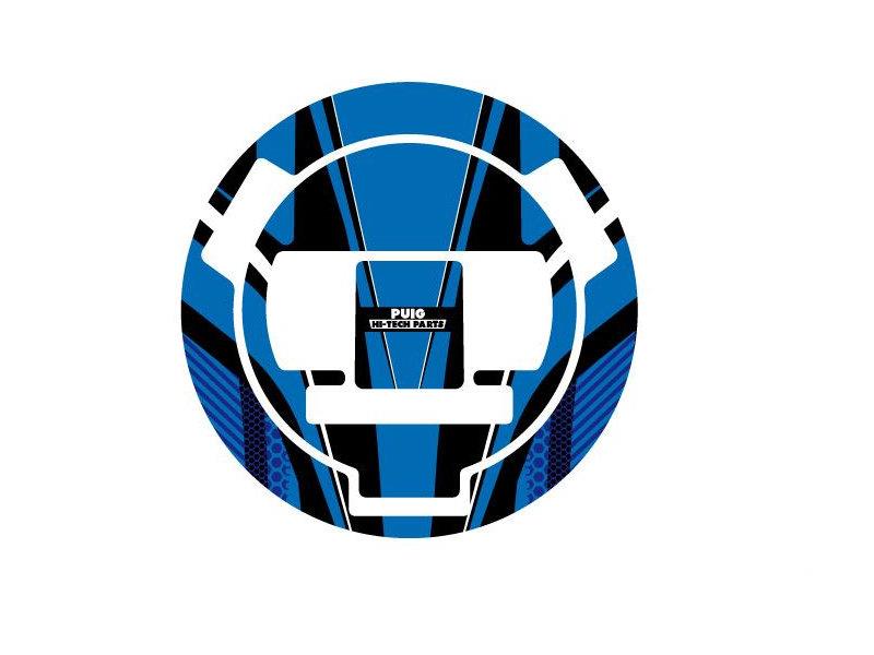 Puig Radikal Fuel Cap Protector Blue 20554N