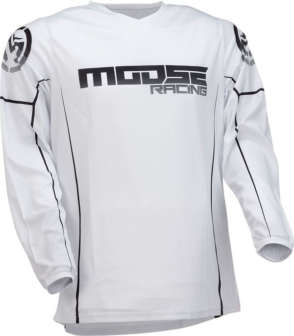 Moose Racing Jersey Qualifier Black/White 24 Model