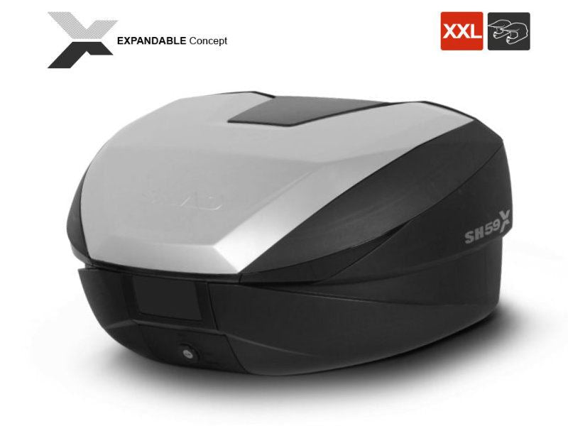 SHAD SH59X Top Box Aluminium D0B59200